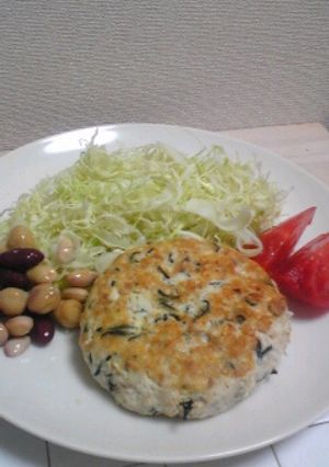 ひじき入り豆腐ハンバーグ-レシピのメイン写真