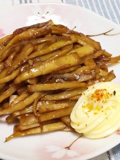 ピリ辛☆きんぴらたけのこ-レシピのメイン写真