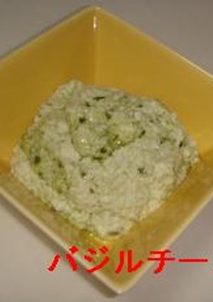 バジルチーズ-レシピのメイン写真