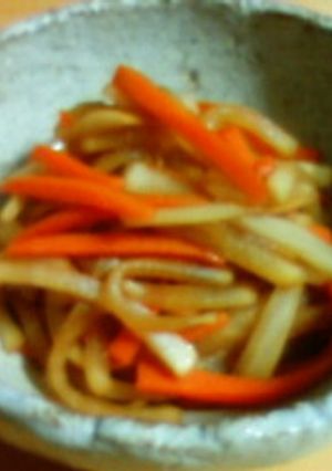 大根とにんじんのきんぴら-レシピのメイン写真