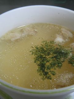 鶏皮スープ-レシピのメイン写真