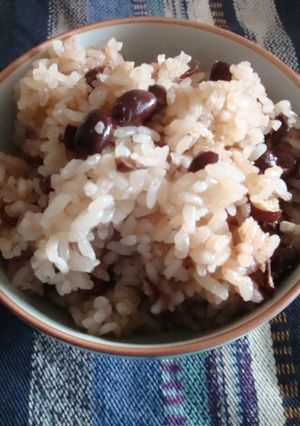 圧力なべでお赤飯-レシピのメイン写真