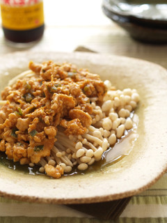 えのきのぶっかけ肉味噌ぽん-レシピのメイン写真