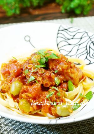 タコとオリーブのトマト煮-レシピのメイン写真