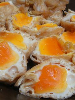 懐かしい味☆卵の袋煮-レシピのメイン写真