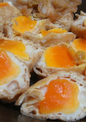懐かしい味☆卵の袋煮-レシピのメイン写真