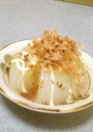 超簡単★レンジでチンっ!丸ごと新たまねぎ-レシピのメイン写真