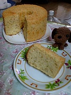 紅茶シフォンケーキ+.(´∀`*).+゚-レシピのメイン写真