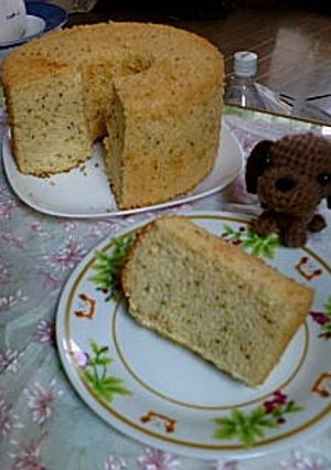 紅茶シフォンケーキ+.(´∀｀*).+ﾟ-レシピのメイン写真