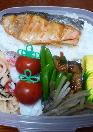 簡単鮭弁 おじいちゃん用-レシピのメイン写真