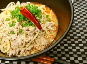 ものすごうまいけん★パスタで担担麺★-レシピのメイン写真