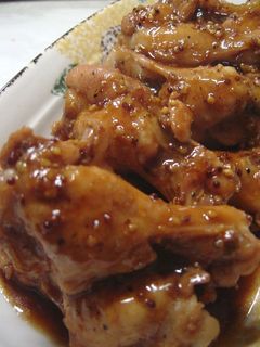 鶏手羽のハニーマスタード煮-レシピのメイン写真