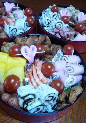 2009年　運動会弁当-レシピのメイン写真