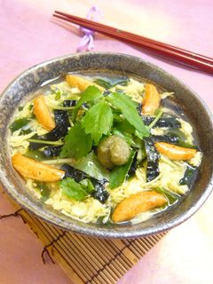せんべいスープ飯-レシピのメイン写真