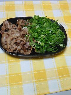 簡単!!ねぎポーク-レシピのメイン写真