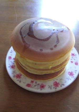 おいしい自家製ホットケーキ-レシピのメイン写真