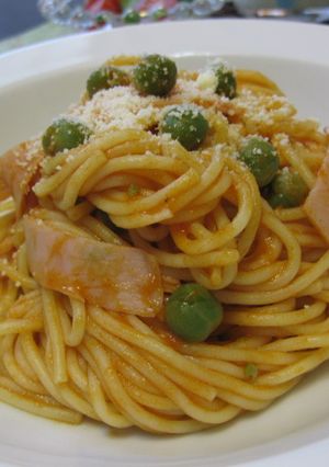 レンジdeナポリタン-レシピのメイン写真