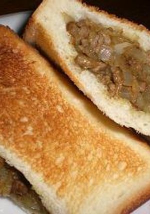 ホットカレーサンド-レシピのメイン写真