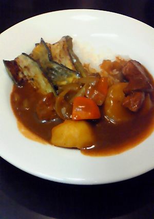 ダンナもはまった焼きナス★カレー-レシピのメイン写真