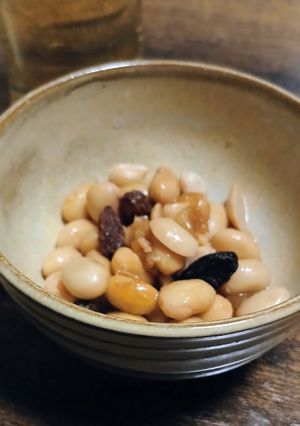 レーズン大豆煮-レシピのメイン写真