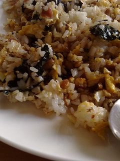 納豆梅チャーハン-レシピのメイン写真