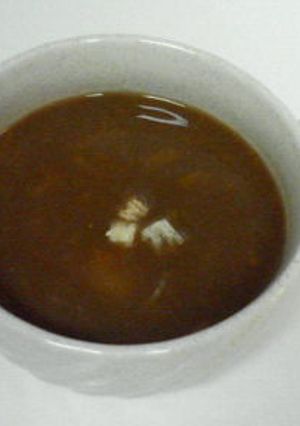 残りカレーで最後は和風スープ♪-レシピのメイン写真