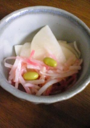 リンゴ酢　de　浅漬け-レシピのメイン写真