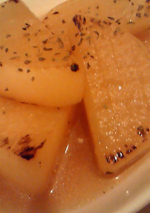 焼き大根の洋風スープ煮-レシピのメイン写真