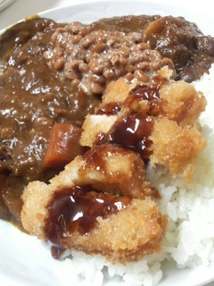 カレー★カツ★納豆の最高コラボディッシュ-レシピのメイン写真