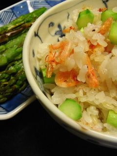 簡単!アスパラのまぜご飯-レシピのメイン写真