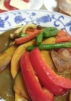 焼き野菜カレー-レシピのメイン写真