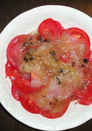 スライストマトサラダ-レシピのメイン写真