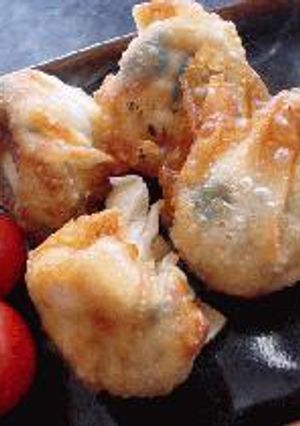 ニラ豆腐の包み揚げ-レシピのメイン写真