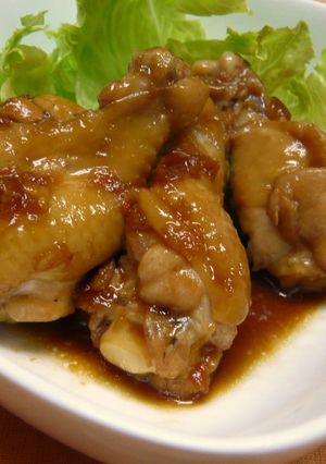 ふっくら♡鶏手羽元のマーマレード煮♡-レシピのメイン写真