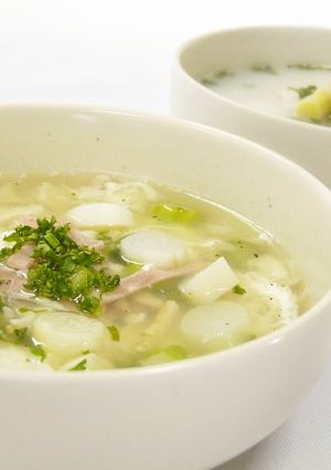 エコレシピ★アスパラ茹で汁 DE スープ-レシピのメイン写真