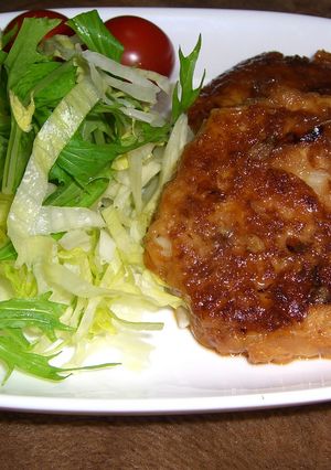 ダイエットにも♪照り焼き豆腐バーグ-レシピのメイン写真