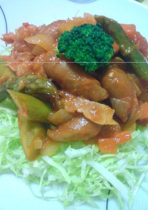 夏野菜たっぷり！ラタトゥイユ丼-レシピのメイン写真