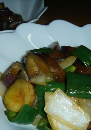 ☆調味料２つだけ！なすと野菜の炒め物☆-レシピのメイン写真