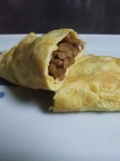 納豆オムレツ-レシピのメイン写真