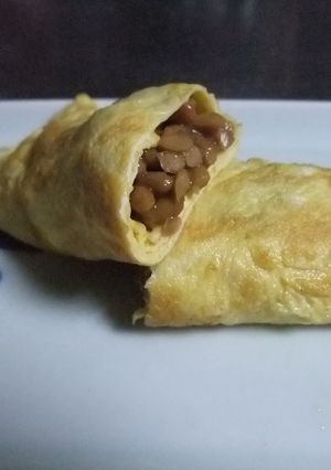 納豆オムレツ-レシピのメイン写真