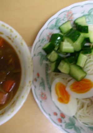 カレーそうめん-レシピのメイン写真