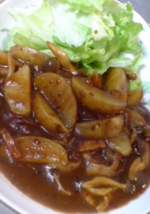 ジャーマンポテトでハヤシorデミ風味-レシピのメイン写真