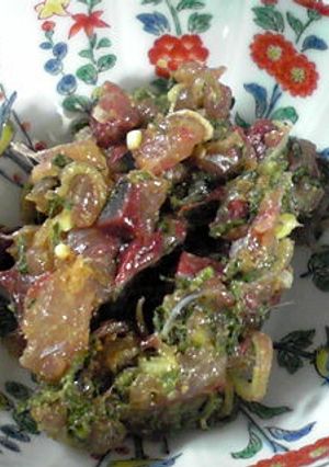 鯵のなめろう-レシピのメイン写真