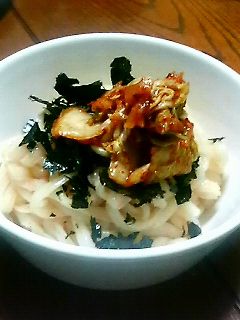 明太キムチうどん-レシピのメイン写真