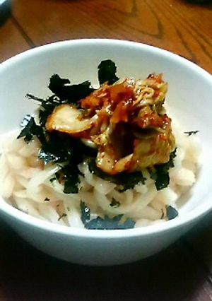 明太キムチうどん-レシピのメイン写真