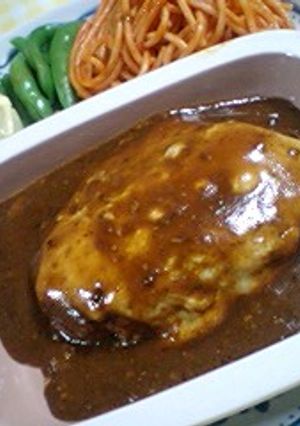 簡単☆煮込みチーズハンバーグ-レシピのメイン写真