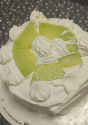 メロンのショートケーキ🍈🎂✨️-レシピのメイン写真