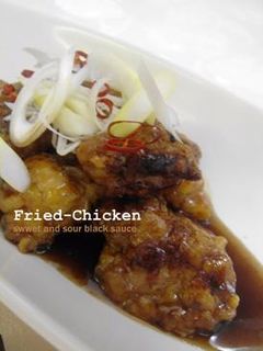 鶏のから揚げ 黒酢あん-レシピのメイン写真