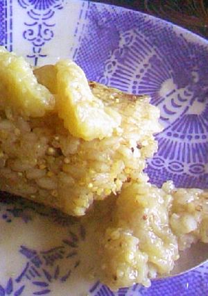ココナツ雑穀ご飯のもっちりタイ風スイーツ-レシピのメイン写真