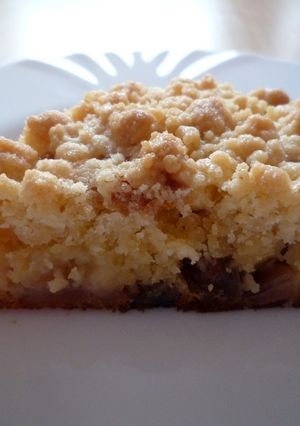 簡単りんごクランブルケーキ♪-レシピのメイン写真